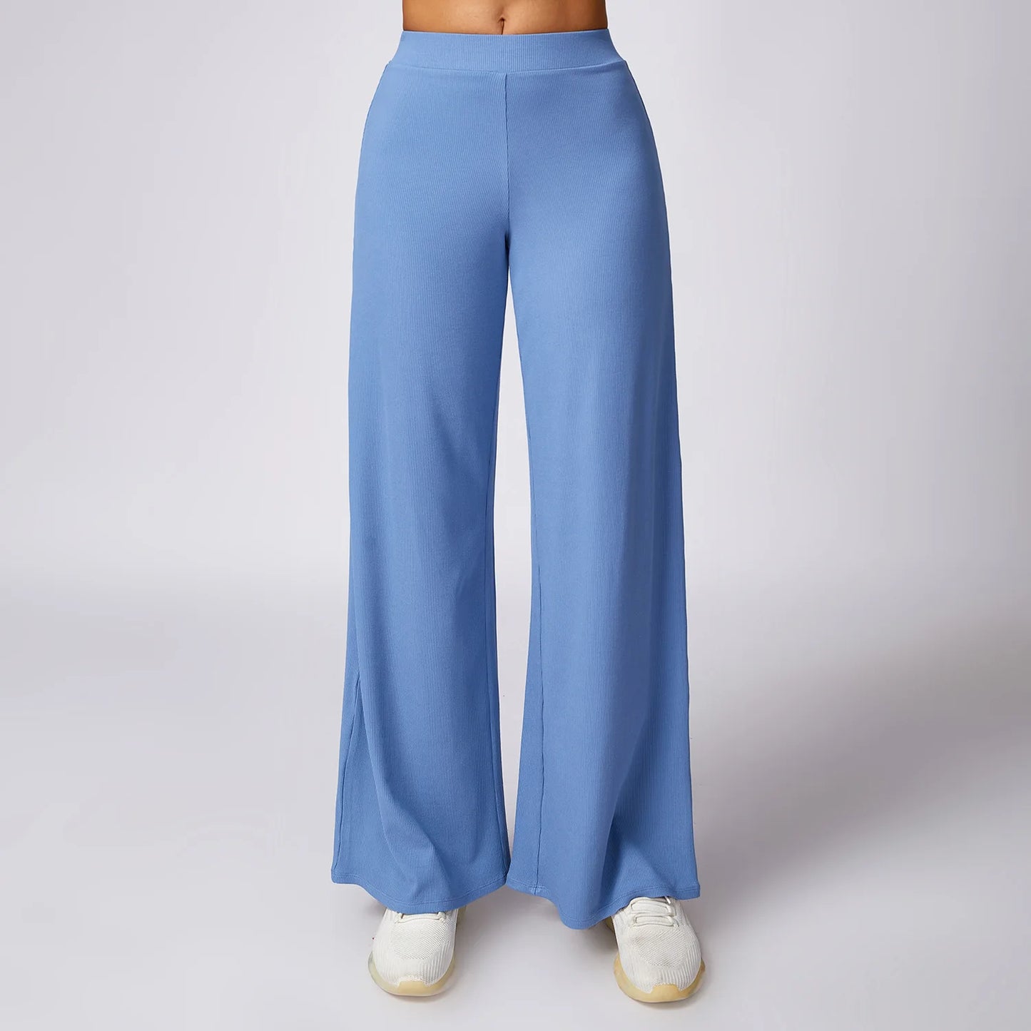 Women's wide-leg high-waisted pants