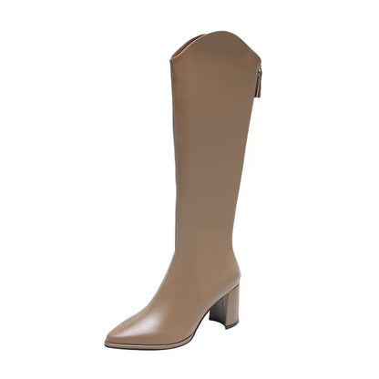 Stylish knee high boots for women