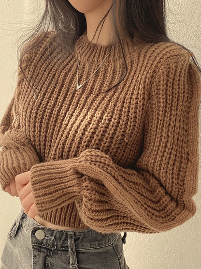 Vintage knitted sweater for women