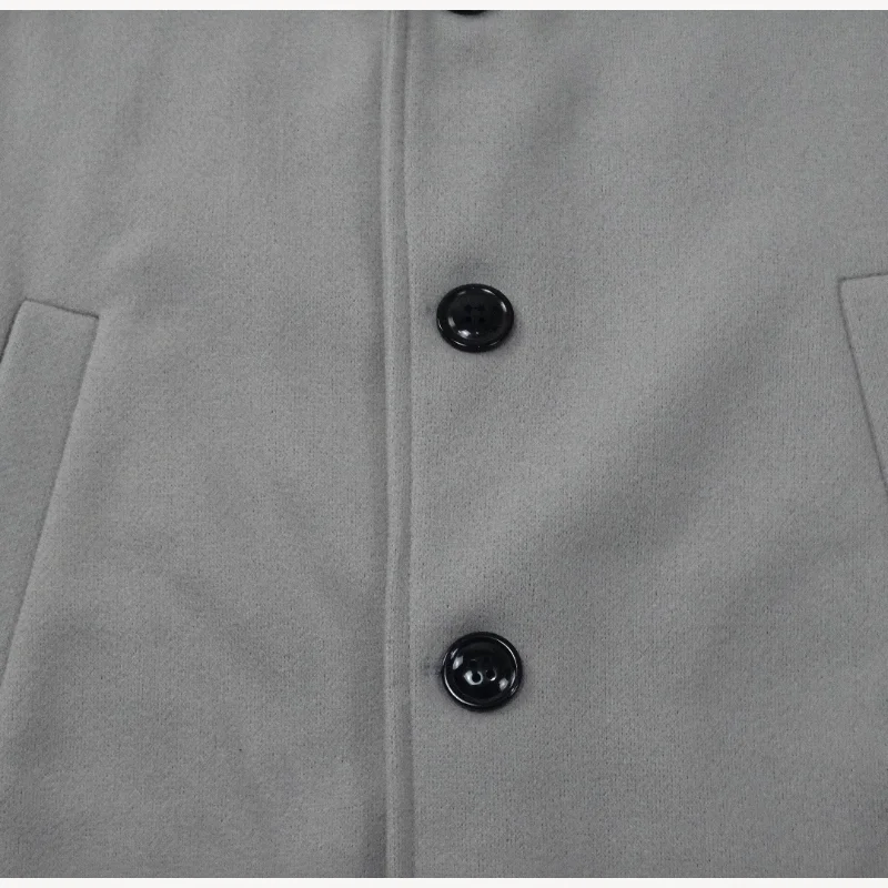 Men's casual button-up coat