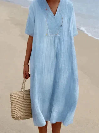 Women's linen like dress