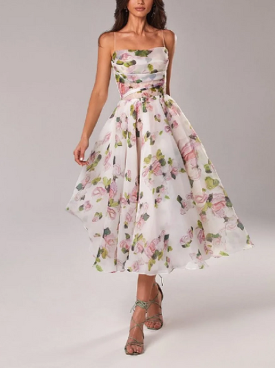 Stylish Women's Summer Dress with V-Neck