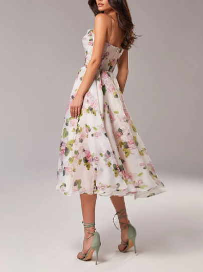 Stylish Women's Summer Dress with V-Neck