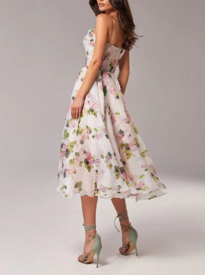Stylish Women's Summer Dress with V-Neck