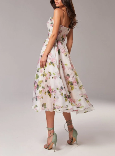 Stylish Women's Summer Dress with V-Neck