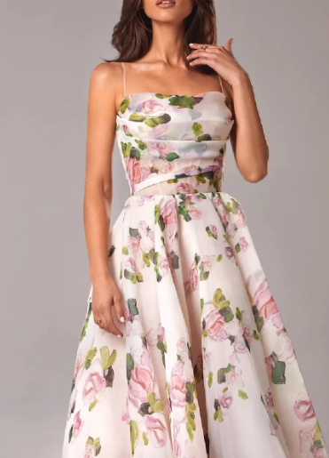 Stylish Women's Summer Dress with V-Neck
