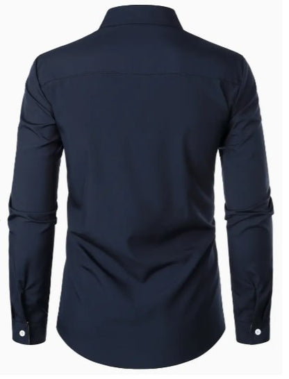 Men's breathable long sleeve casual shirt