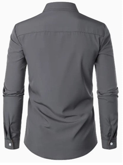 Men's breathable long sleeve casual shirt