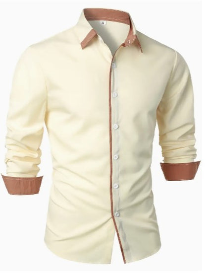 Men's breathable long sleeve casual shirt