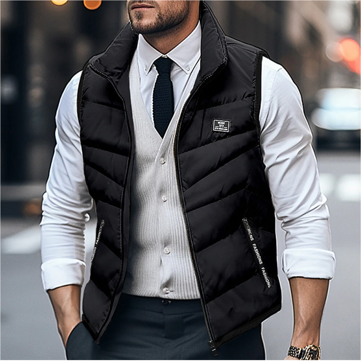Jack | Lightweight Casual Bodywarmer - Breathable Polyester Outer Layer