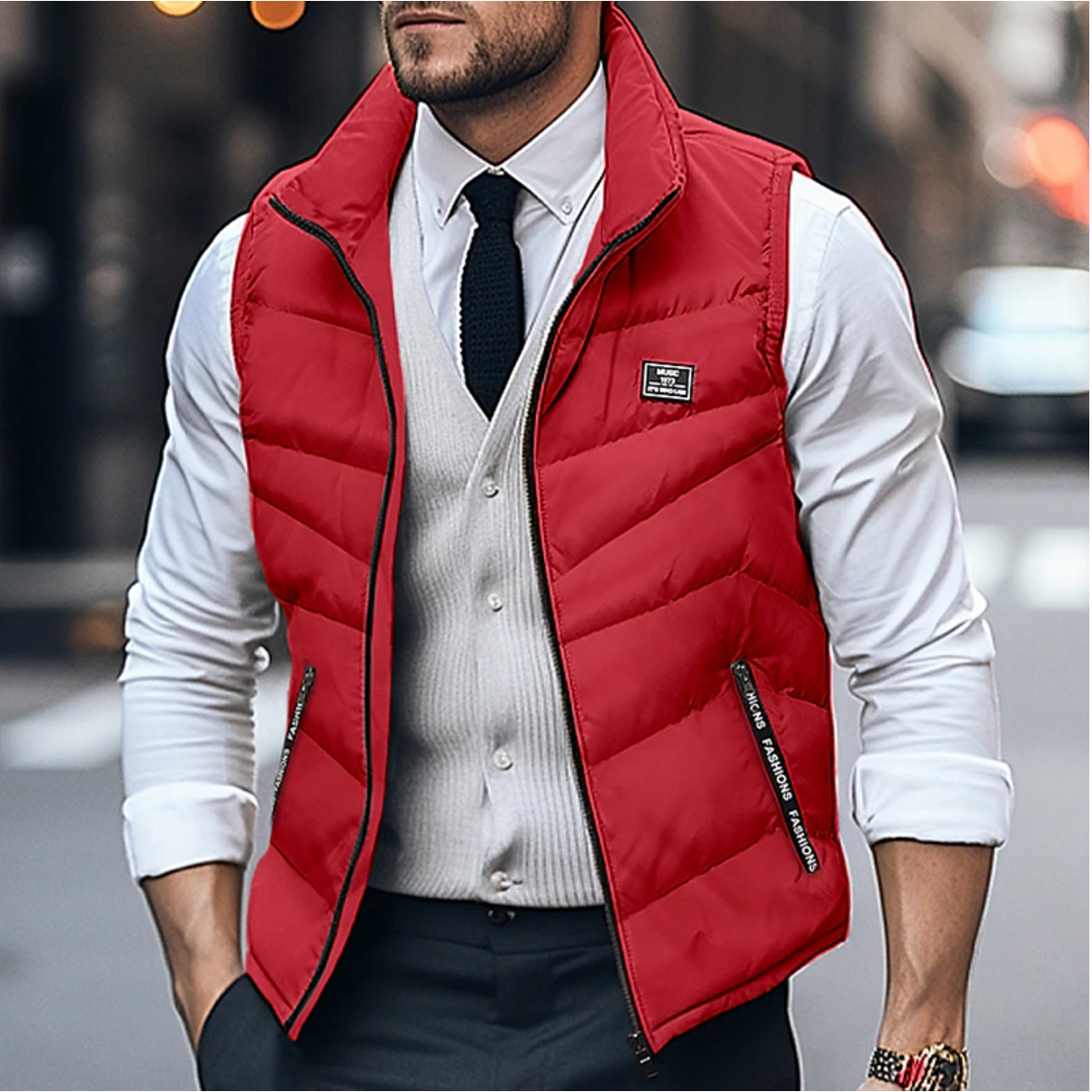 Jack | Lightweight Casual Bodywarmer - Breathable Polyester Outer Layer