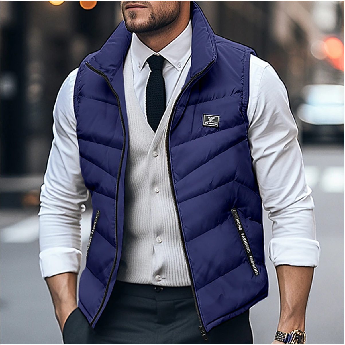 Jack | Lightweight Casual Bodywarmer - Breathable Polyester Outer Layer