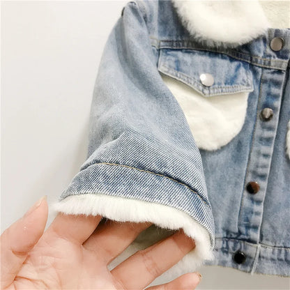 Baby boys  denim  windbreaker jacket