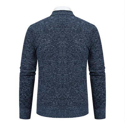 Men's v-neck knitted cardigan