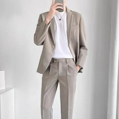 Lightweight Casual Men's Suit – Stylish Spring Summer Outfit