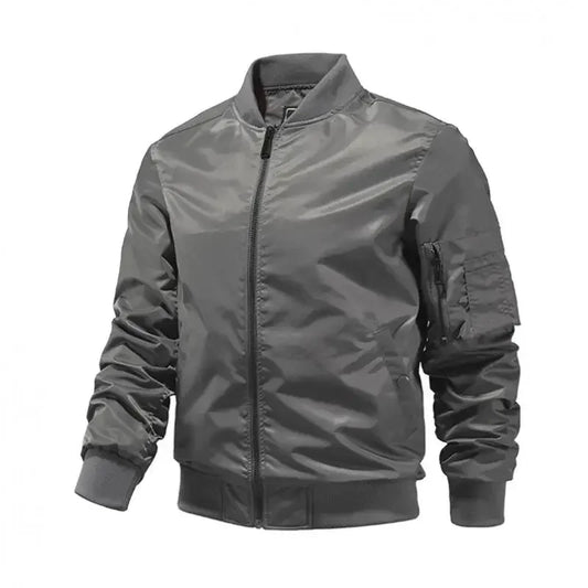 Men's vintage waterproof bomber jacket