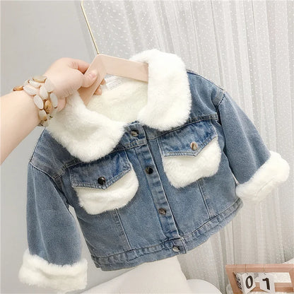 Baby boys  denim  windbreaker jacket