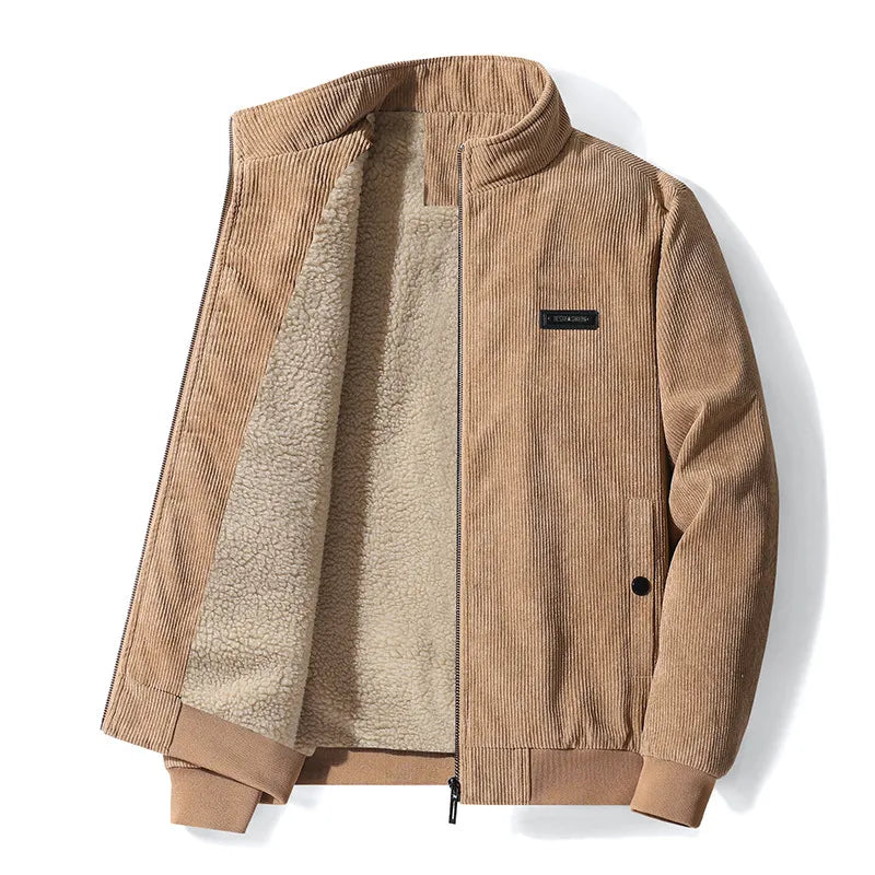 Men's casual sherpa jacket