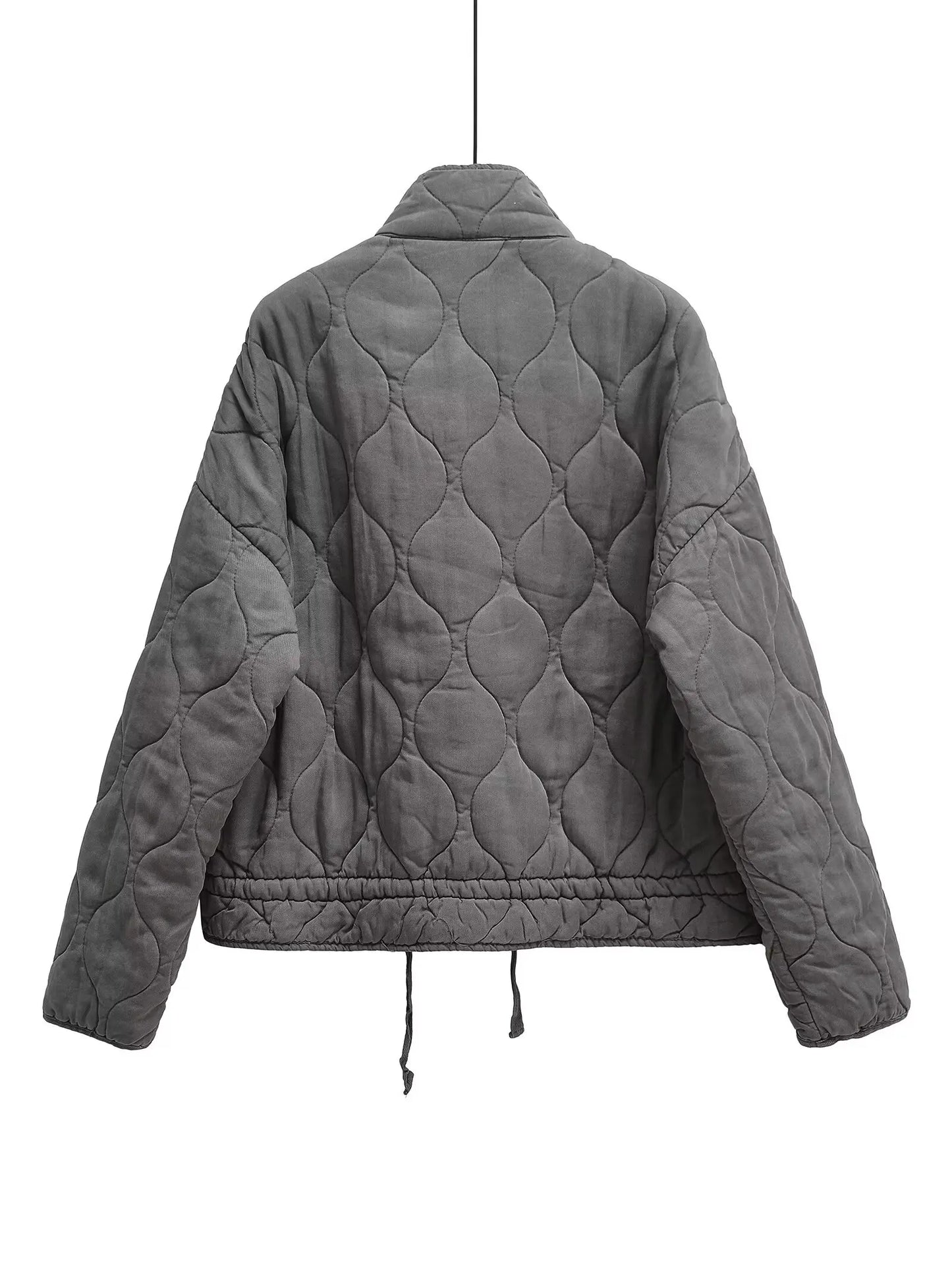 Women’s padded zip-up jacket