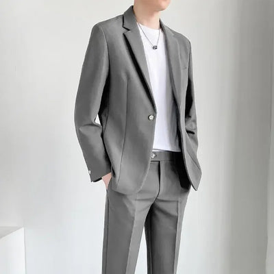 Lightweight Casual Men's Suit – Stylish Spring Summer Outfit