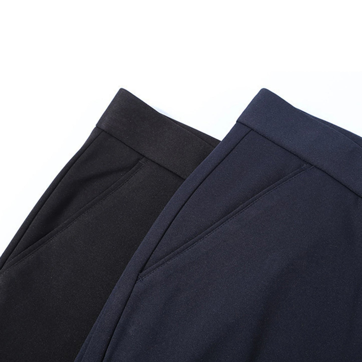 Men's stretchy formal trousers