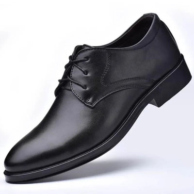 Men's Formal Shoes – Polished Leather – Lace-Up – Supportive Fit – Classic Design