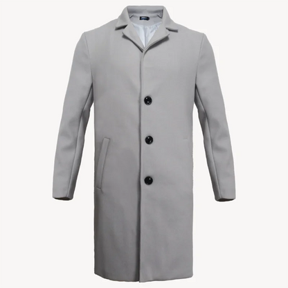 Men's casual button-up coat