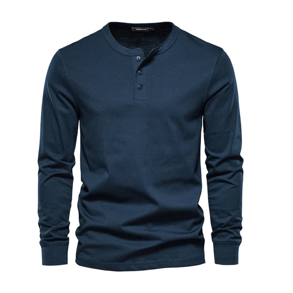 Men's long sleeve casual t-shirt