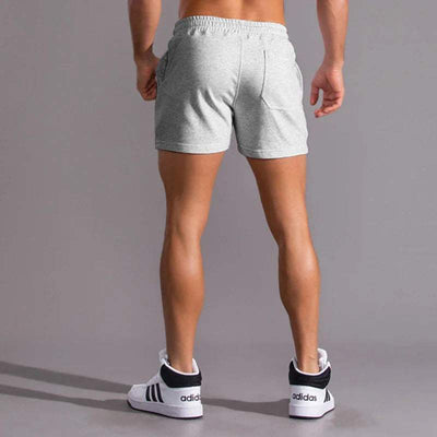 Men’s Casual Shorts - Elastic Waistband - Breathable - Adjustable Fit - Side Pockets
