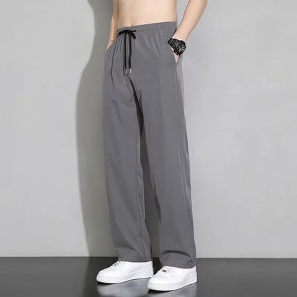 Men's quick-drying straight fit trousers