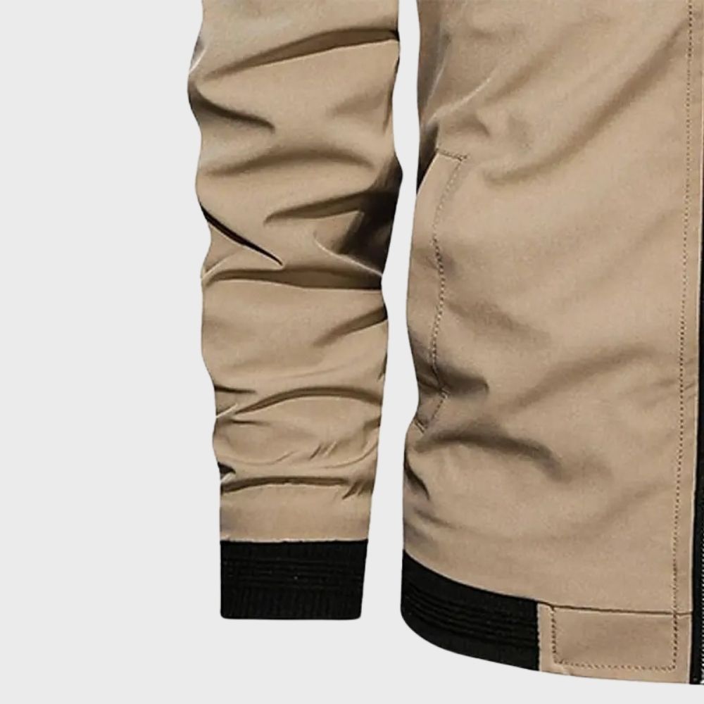 Men's All-Season Bomber Jacket - Lightweight, Breathable, and Stylish for Everyday Wear