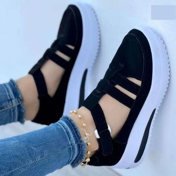Women’s Platform Sandals – Strappy Design – Open Toe Casual Fit