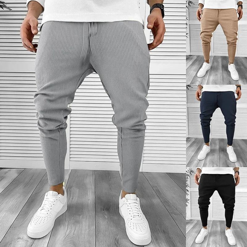 Men's casual tailored pants