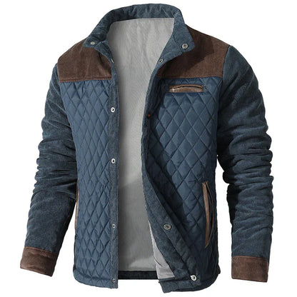 Cozy stand-up collar jacket for men