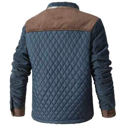 Cozy stand-up collar jacket for men