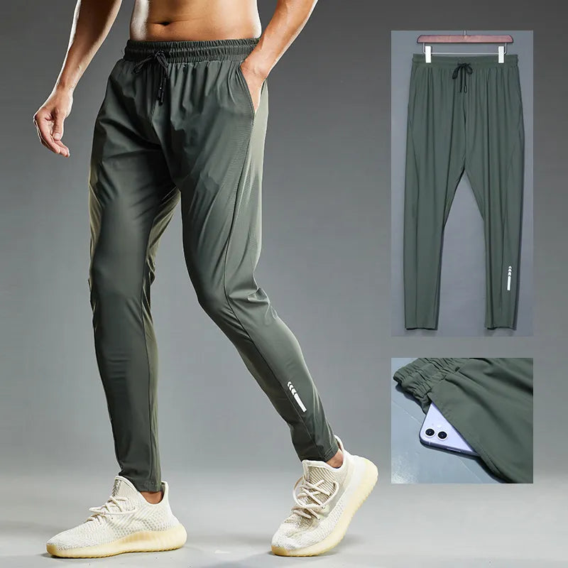 Drawstring two pocket sweatpants for men