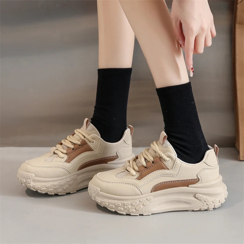 Women's Comfortable Thick Sole Sneakers