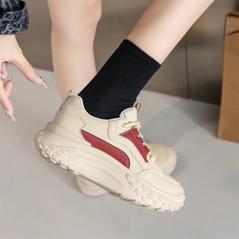 Women's Comfortable Thick Sole Sneakers