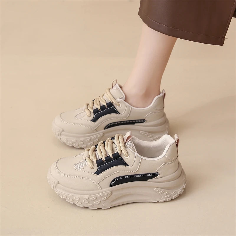 Women's Comfortable Thick Sole Sneakers