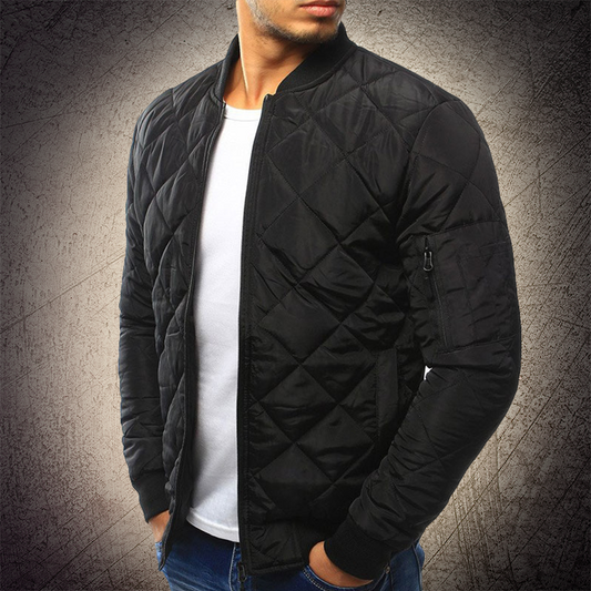 Men's classic bomber jacket