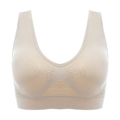 Women’s Wireless Bra – Seamless Fit – Breathable Blend – Full Coverage Support