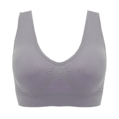 Women’s Wireless Bra – Seamless Fit – Breathable Blend – Full Coverage Support