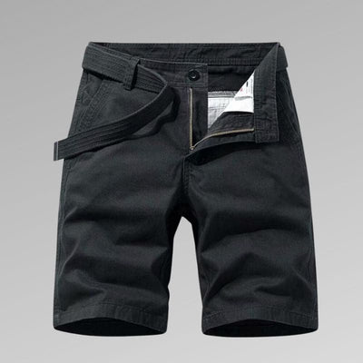 Men’s Cargo Shorts – Relaxed Fit – Breathable Blend – Knee Length – Utility Pockets