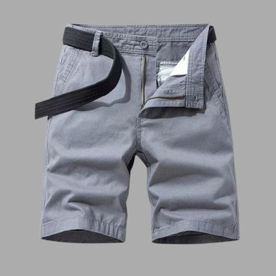 Men’s Cargo Shorts – Relaxed Fit – Breathable Blend – Knee Length – Utility Pockets