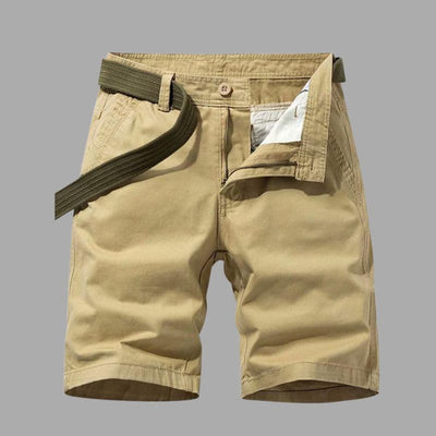 Men’s Cargo Shorts – Relaxed Fit – Breathable Blend – Knee Length – Utility Pockets