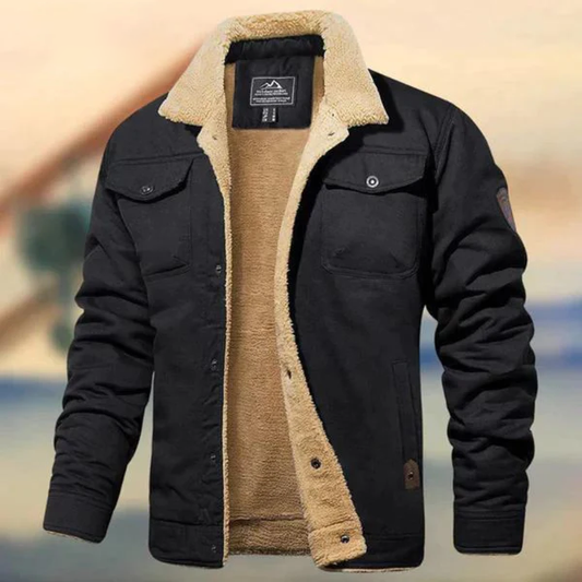 Men's rugged multi-pocket casual jacket