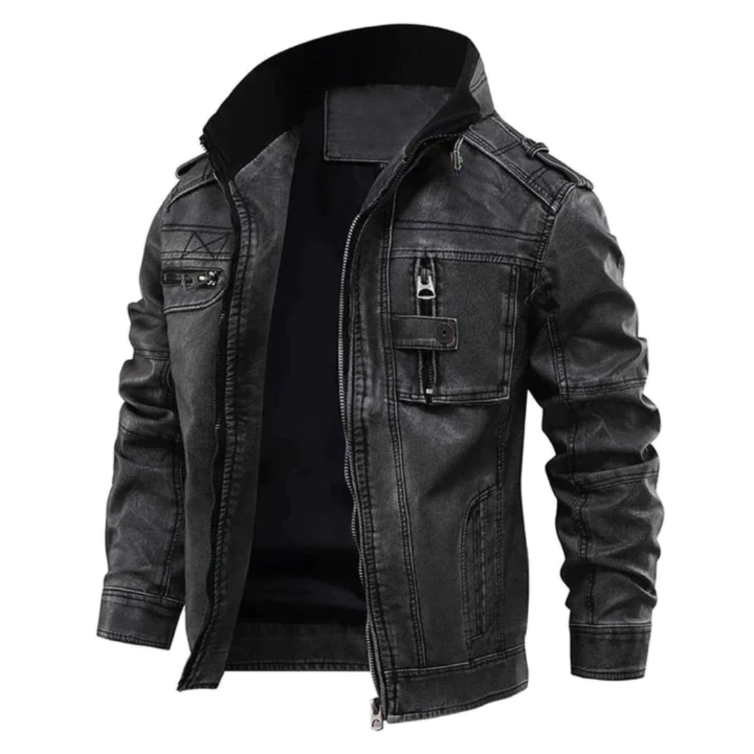 Men's stand collar jacket