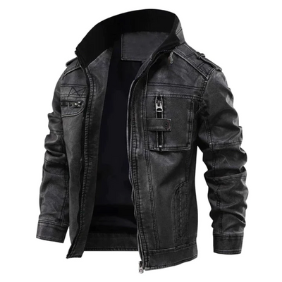 Men's stand collar jacket