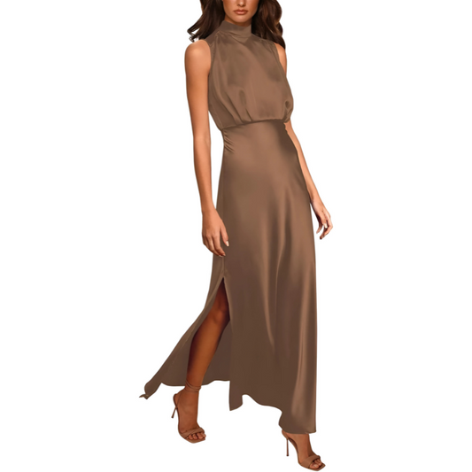 Women's Maxi Dress - Elegant Flowing Design - Formal Evening Wear