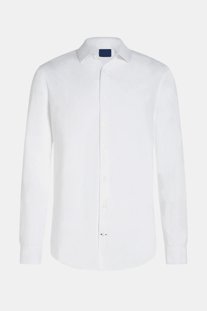 Men’s Dress Shirt - 100% Cotton - Regular Fit - Long Sleeve Button-Down Collar